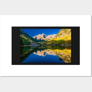 Maroon Bells Reflection Posters and Art